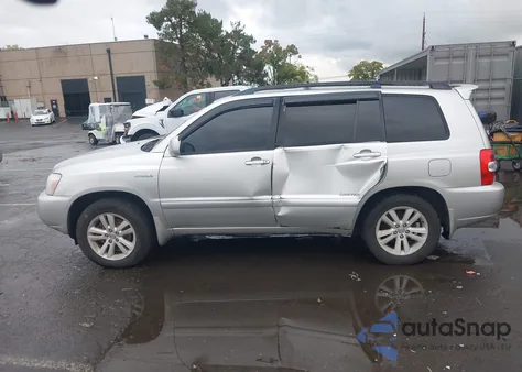 2006 Toyota Highlander Hybrid Limited V6 from USA, damaged, VIN JTEEW21A060021068